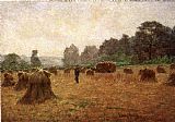 Wheat wain Afield by John Ottis Adams